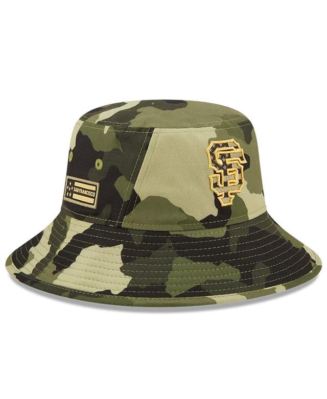 Men's New Era Camo San Francisco Giants 2022 Armed Forces Day Bucket Hat Product Image