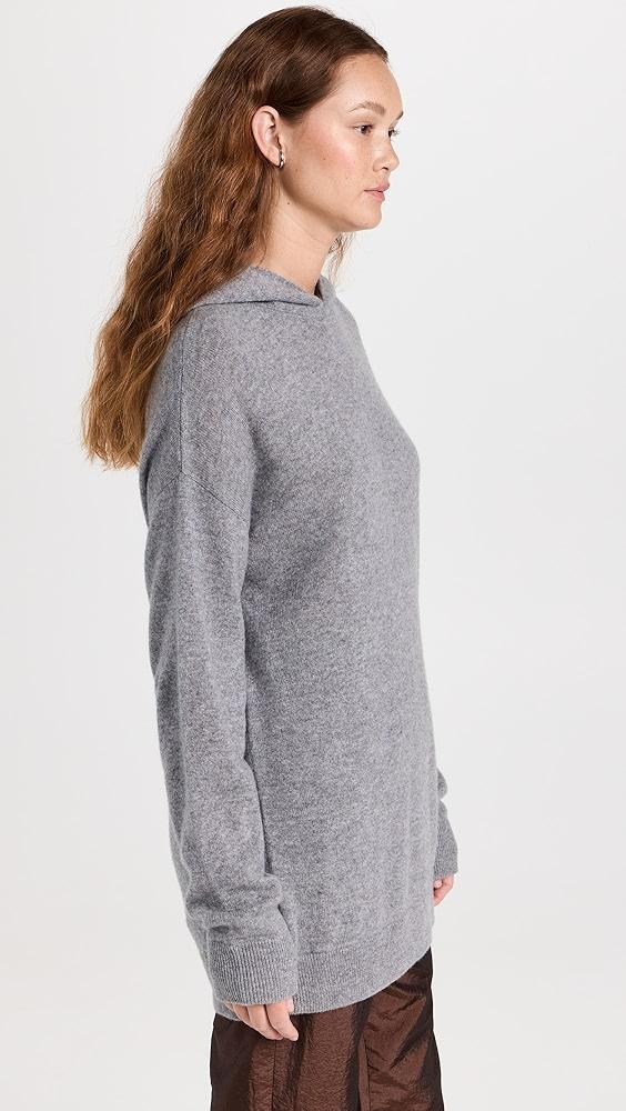 Tibi Feather Weight Cashmere Easy Hoodie | Shopbop Product Image