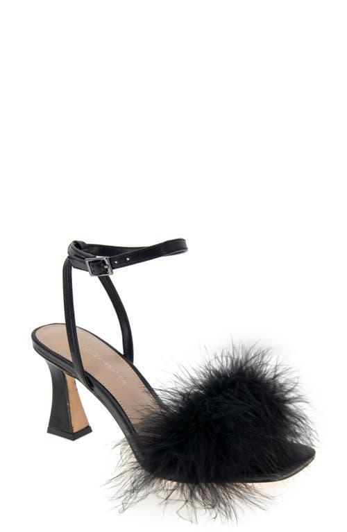 BCBGeneration Relby Faux Fur Dress Sandals Product Image