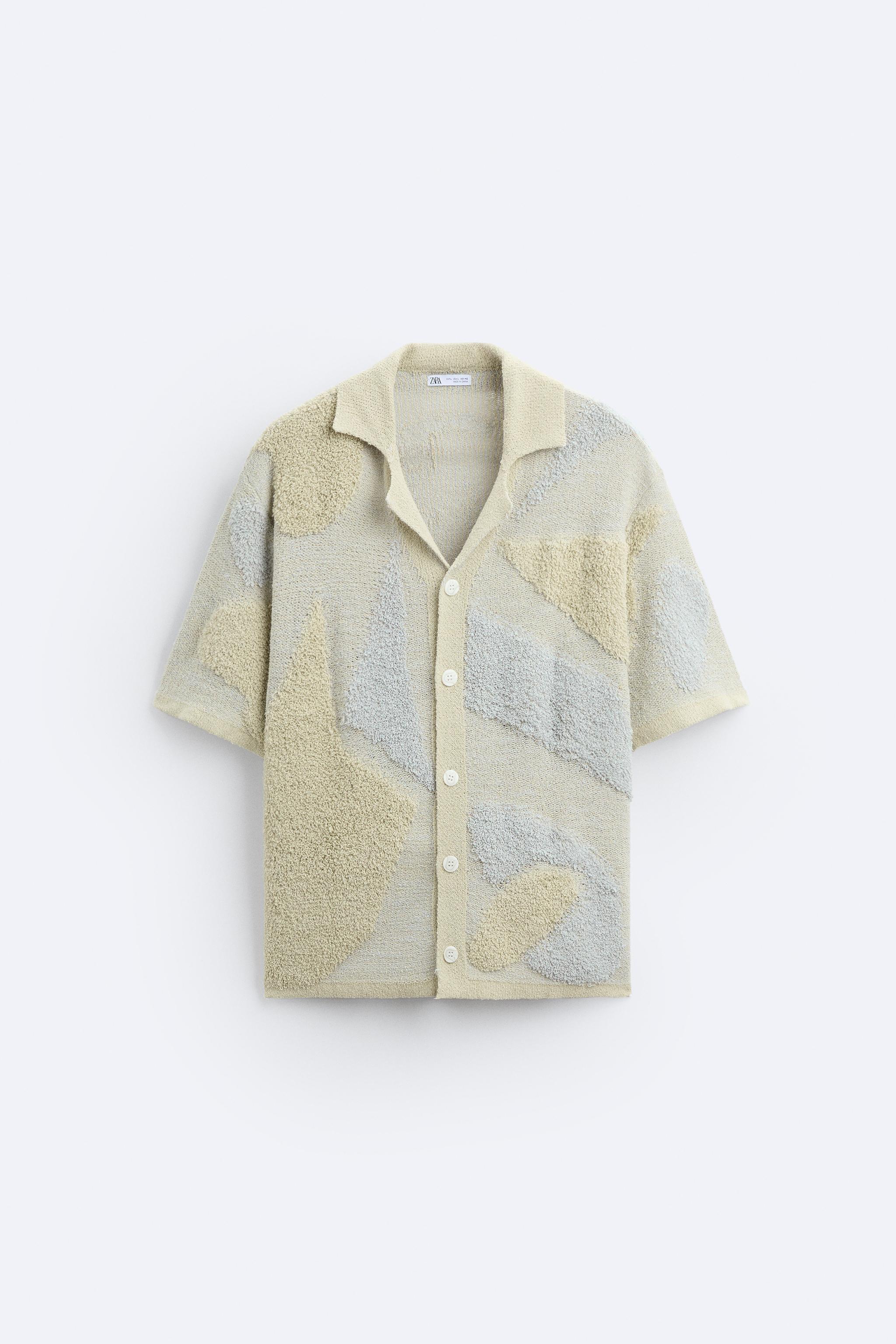 JACQUARD TERRYCLOTH SHIRT Product Image