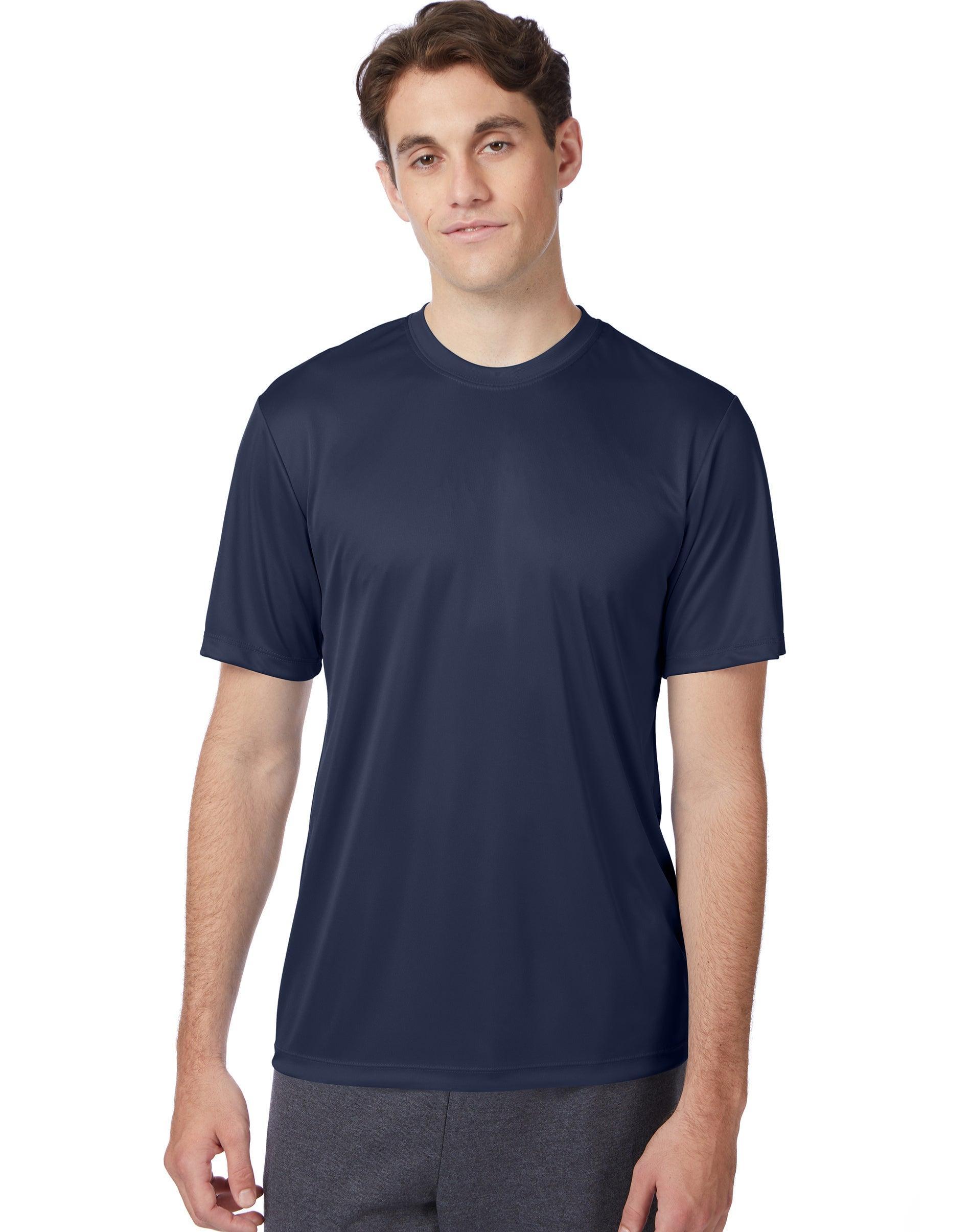 Mens Hanes CoolDRI Performance Tee Black Product Image