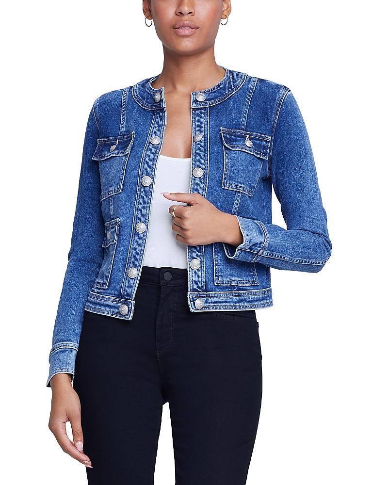 Womens Yari Collarless Jacket Product Image