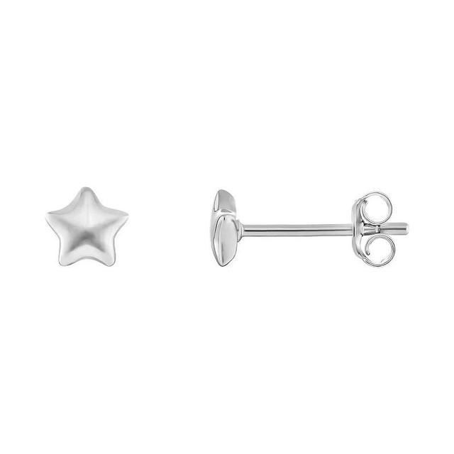 PRIMROSE Sterling Silver Star Stud Earrings, Womens Product Image