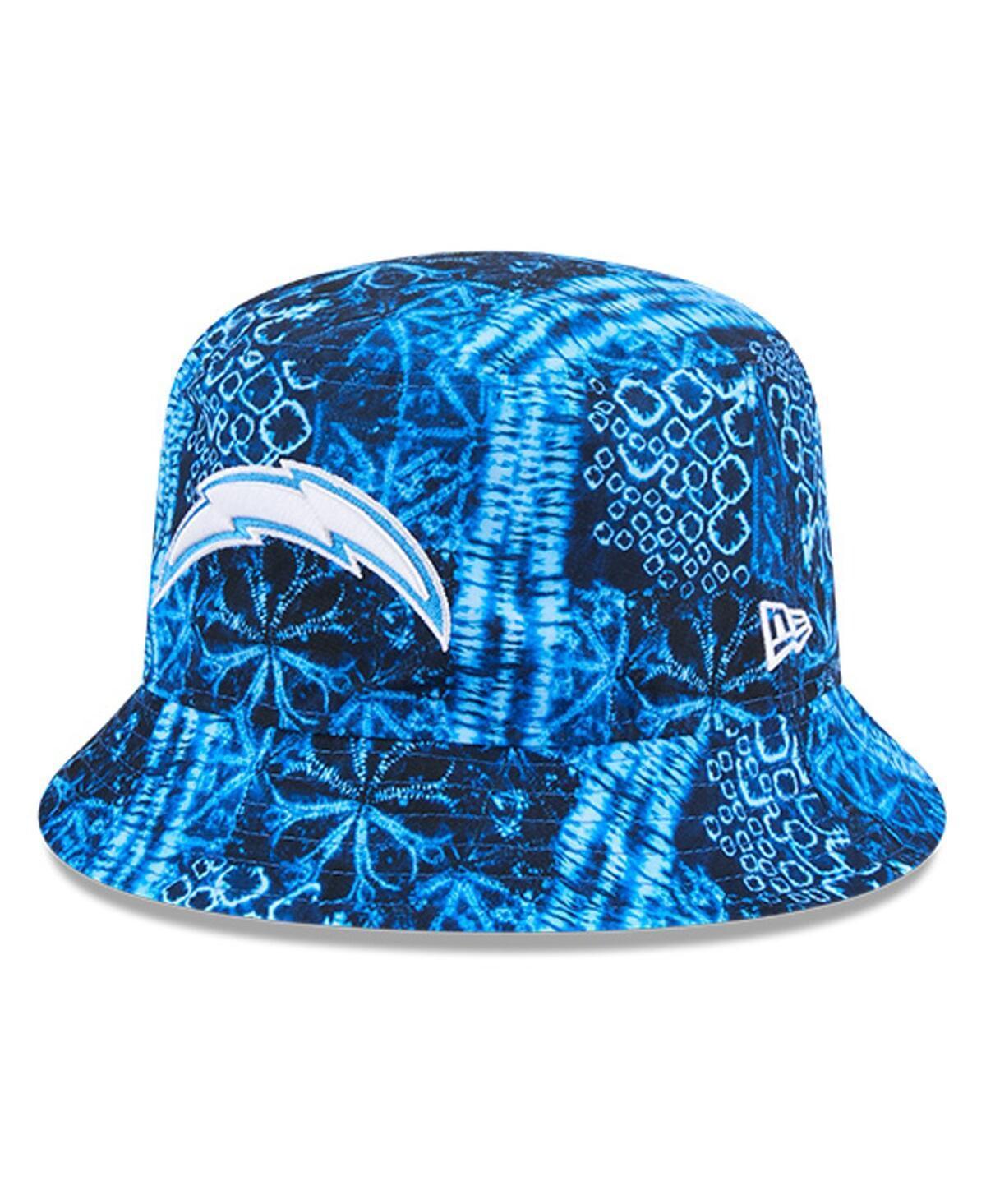 Mens New Era Powder Blue Los Angeles Chargers Shibori Bucket Hat Product Image