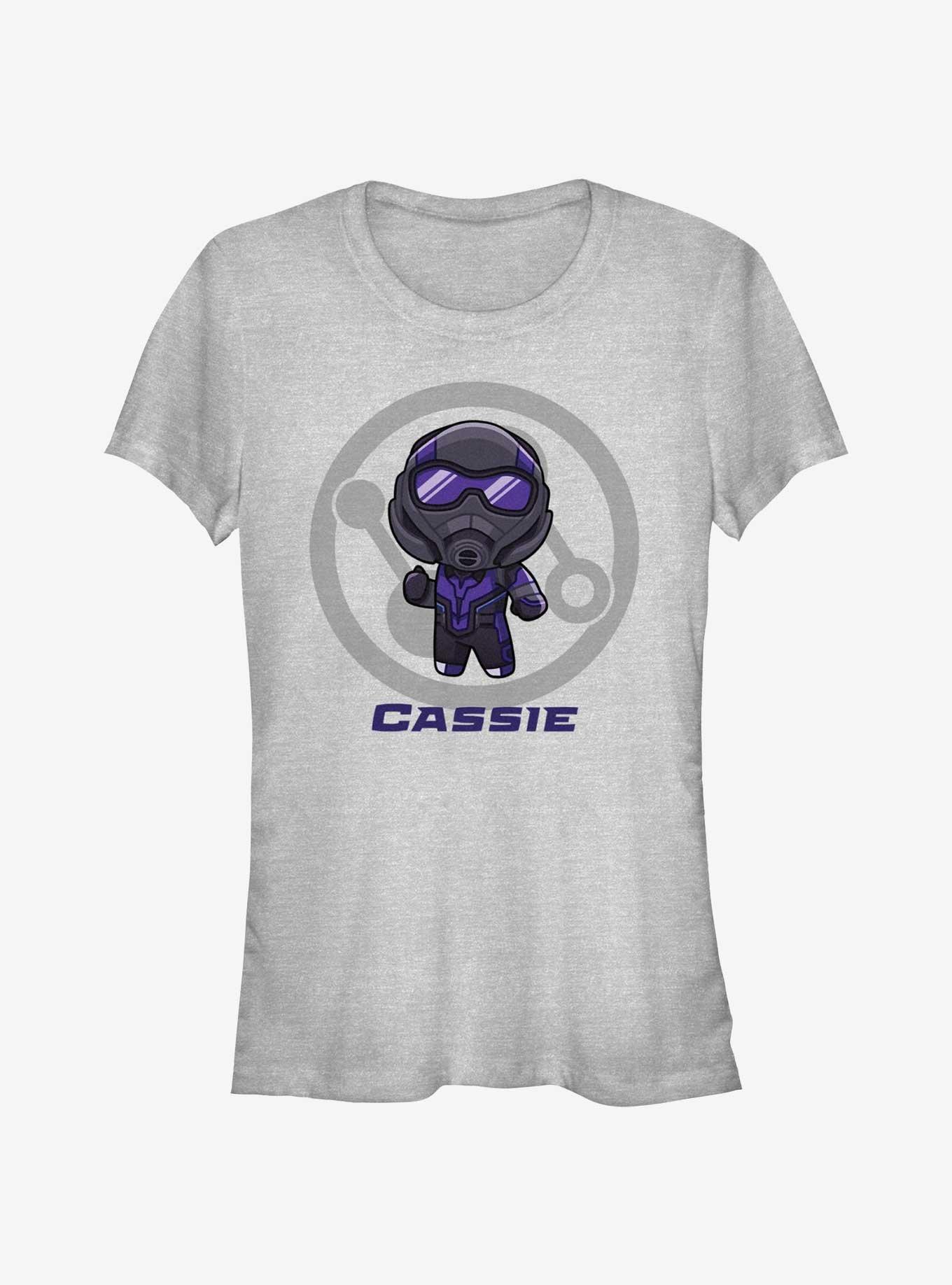 Marvel Ant-Man and the Wasp: Quantumania Chibi Cassie Badge Girls T-Shirt Product Image