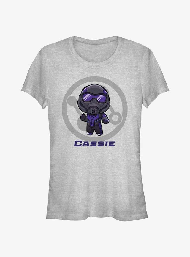 Marvel Ant-Man and the Wasp: Quantumania Chibi Cassie Badge Girls T-Shirt Product Image