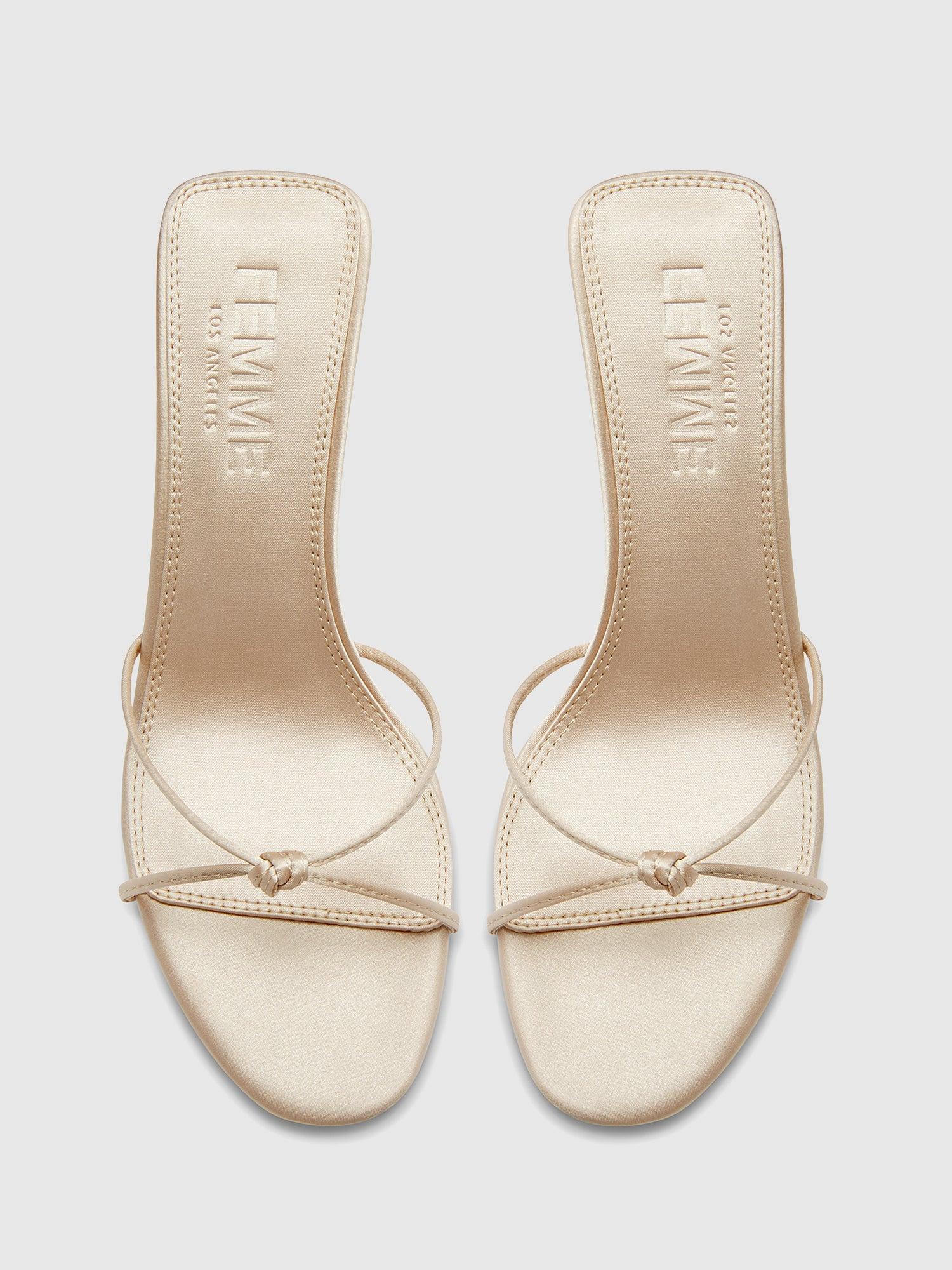 Maeve Slipper - Champagne Product Image