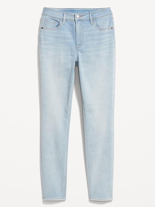 High-Waisted Rockstar Super-Skinny Jeans Product Image