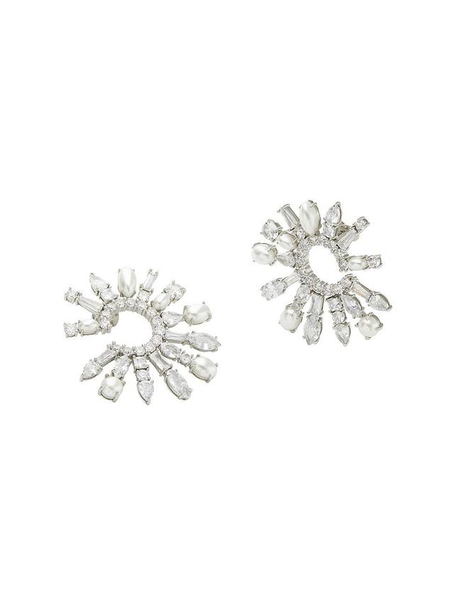 Kate Spade New York Statement Hoops (Clear Earring Product Image