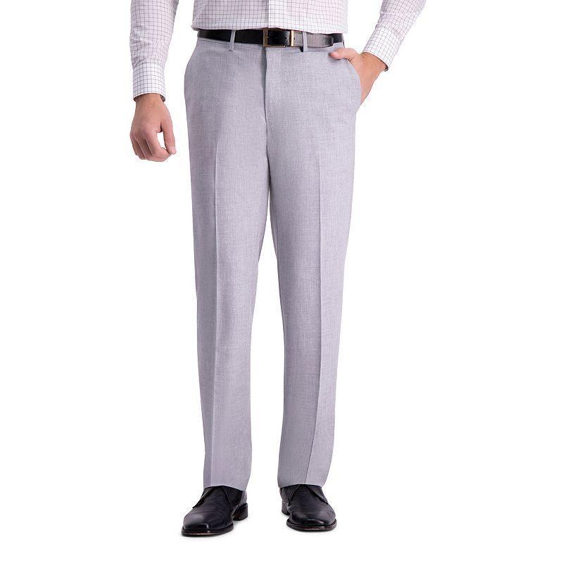 Mens J.M. Haggar Premium Flex-Waist Straight-Fit 4-Way Stretch Flat-Front Dress Pants, Mens Product Image