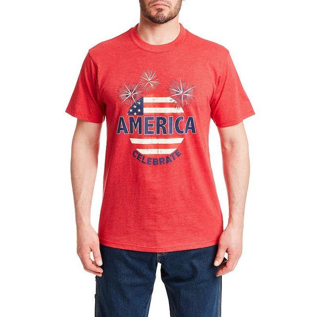 Mens Smiths Workwear Patriotic Tee Product Image