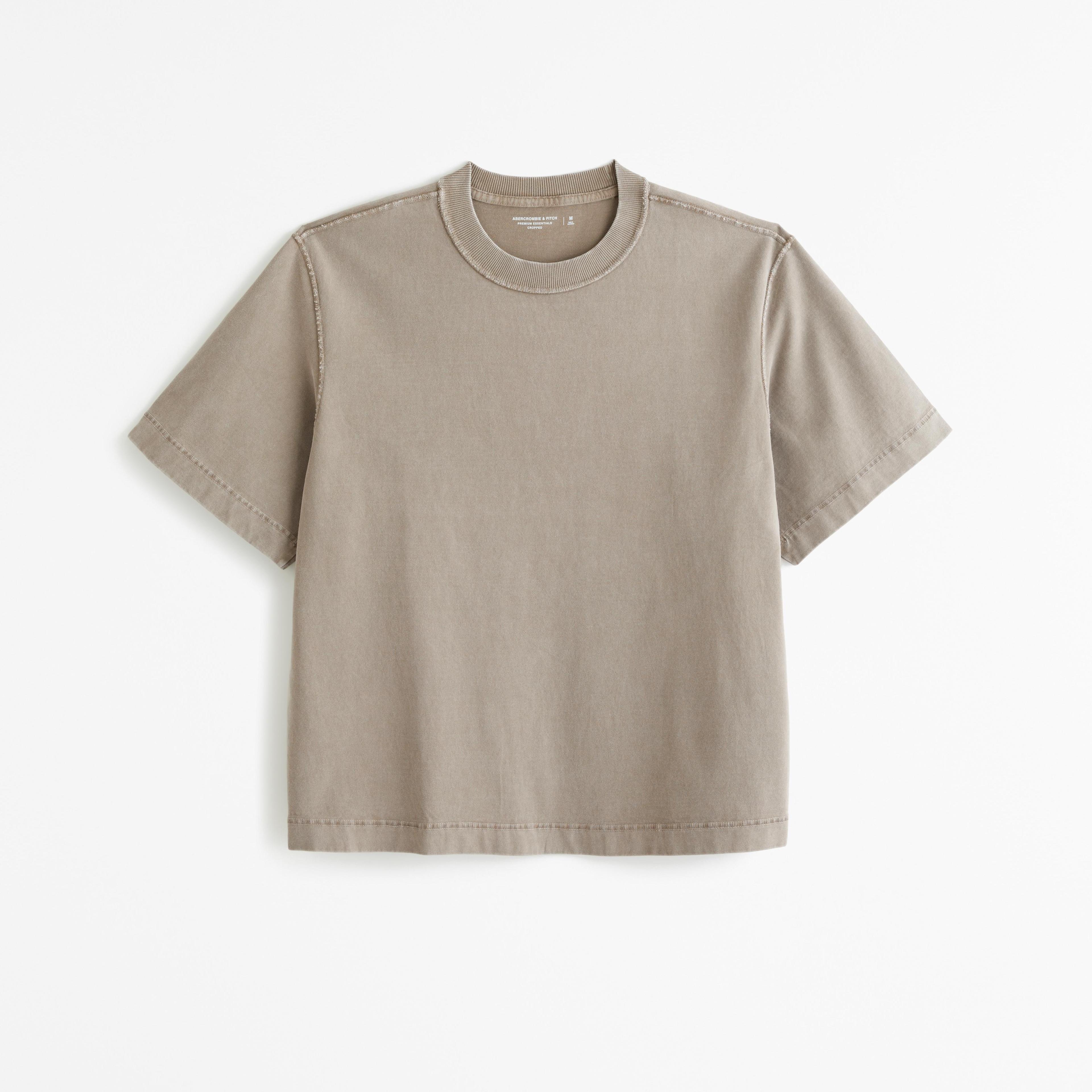 Premium Heavyweight Cropped Tee Product Image