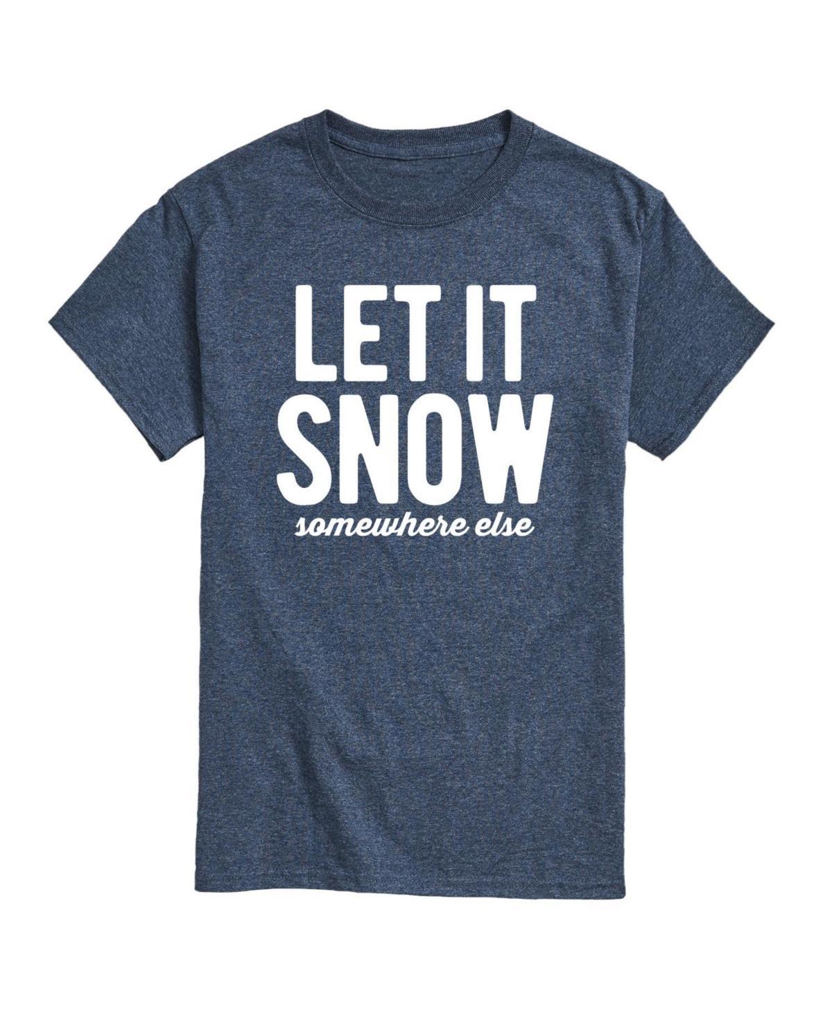 Mens Let It Snow Somewhere Else Tee Product Image