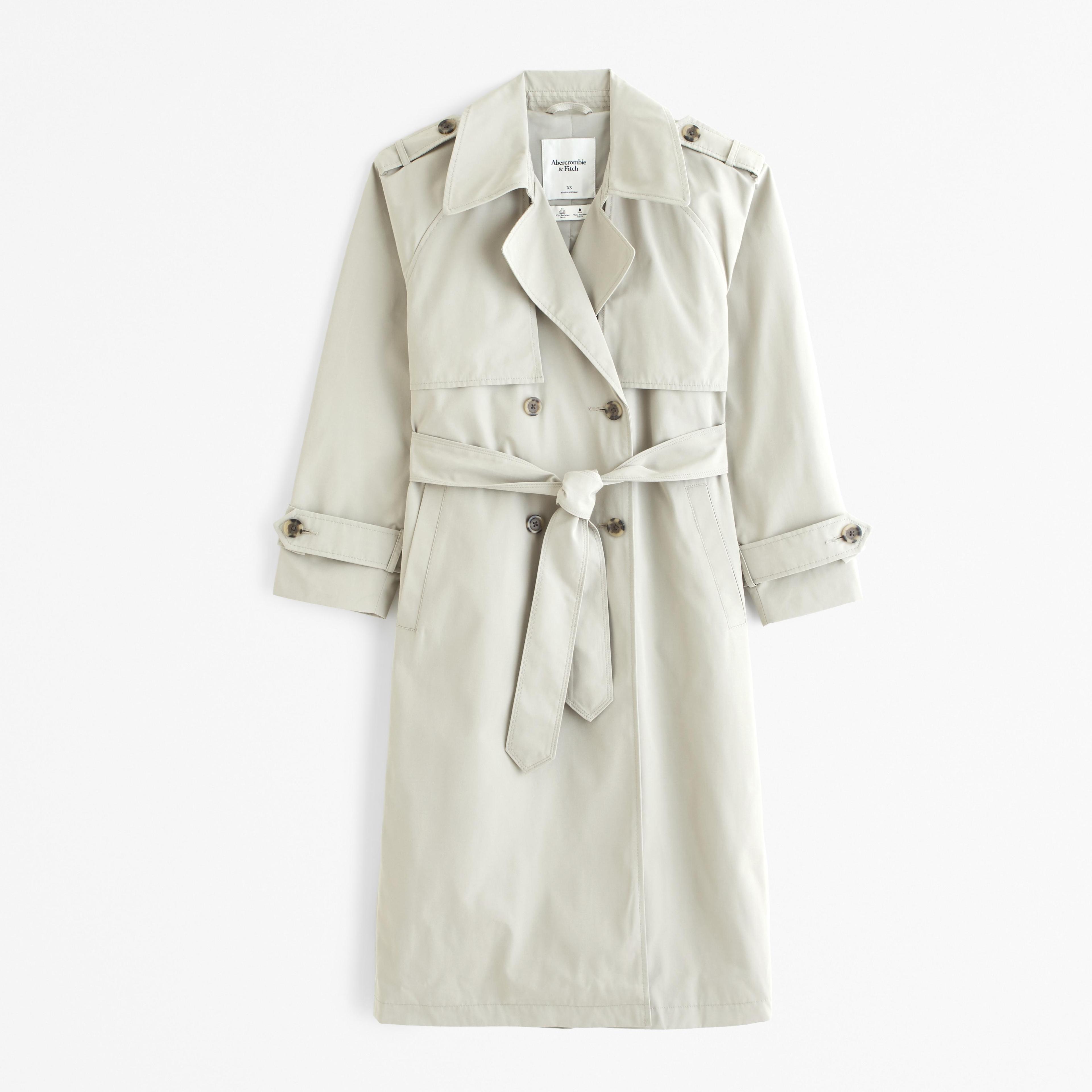 Classic Long Trench Coat Product Image