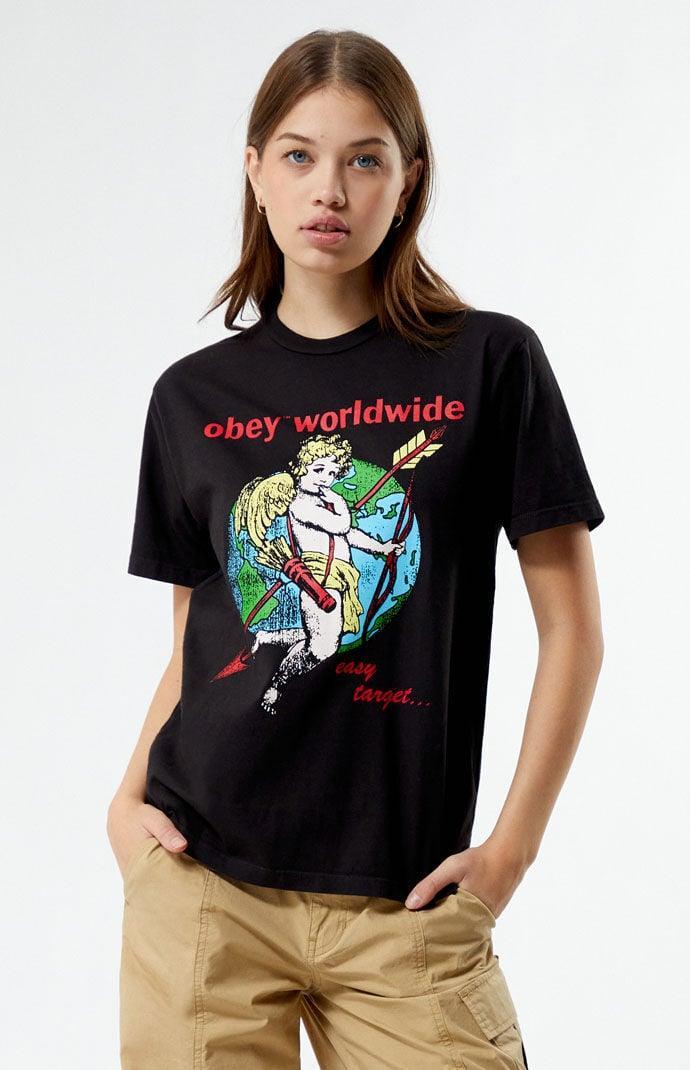 Obey Womens Cherub Easy Target T-Shirt product image