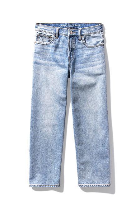 AE Ripped 90s Wide Leg Crop Jean Women's Product Image