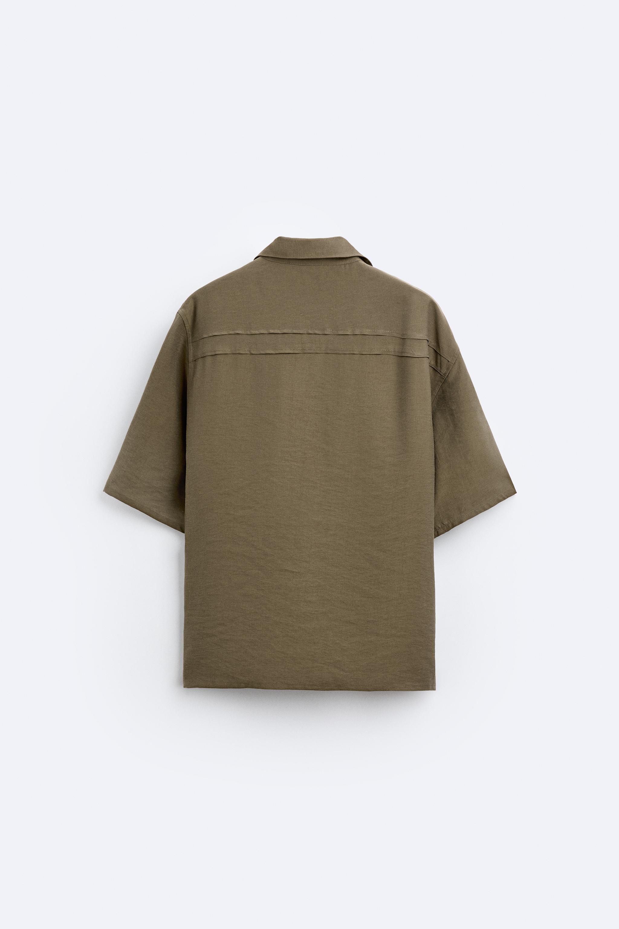 LYOCELL - LINEN BLEND SHIRT Product Image