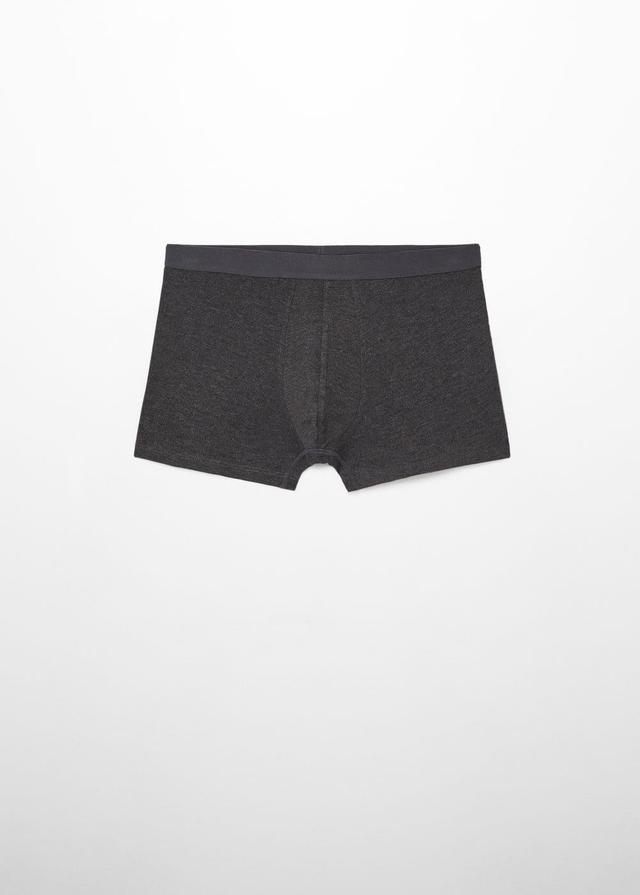 MANGO MAN - 3-pack cotton boxers greyMen Product Image