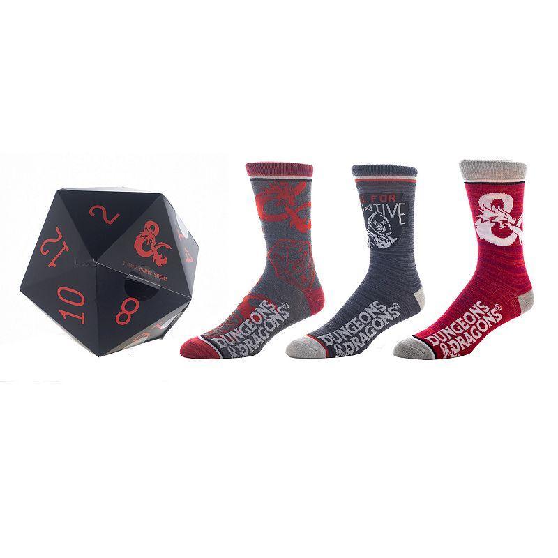 Mens 3-Pack Crew Socks Product Image