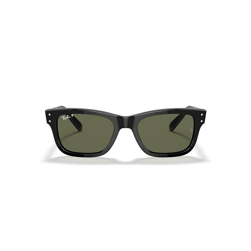 Ray-Ban Mr. Burbank 58mm Polarized Rectangular Sunglasses Product Image