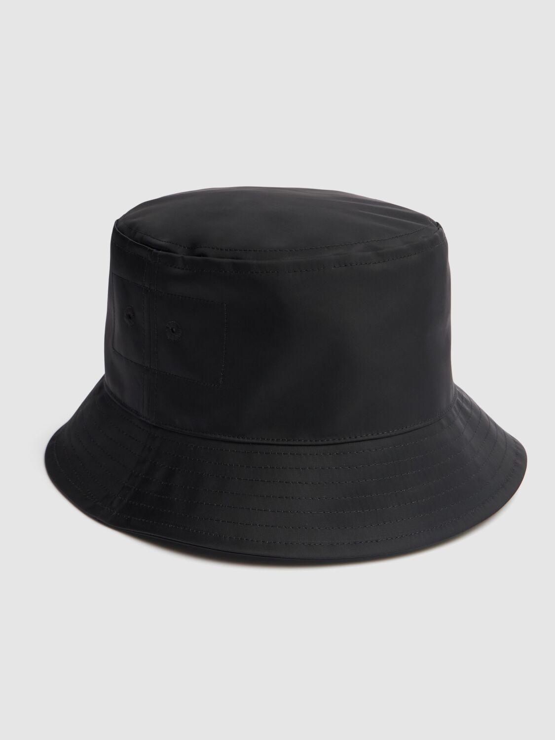 Logo Bucket Hat In Black Product Image