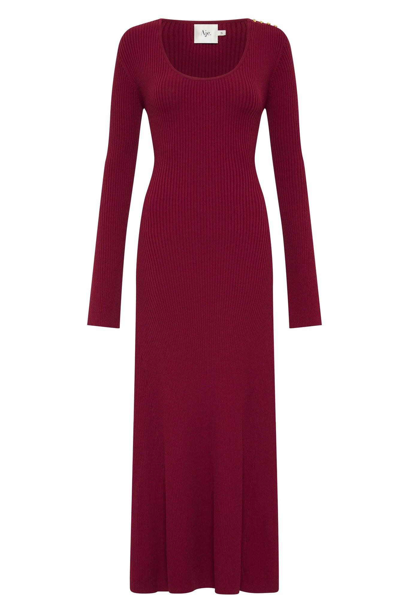 Zeitgeist Knit Midi Dress Product Image