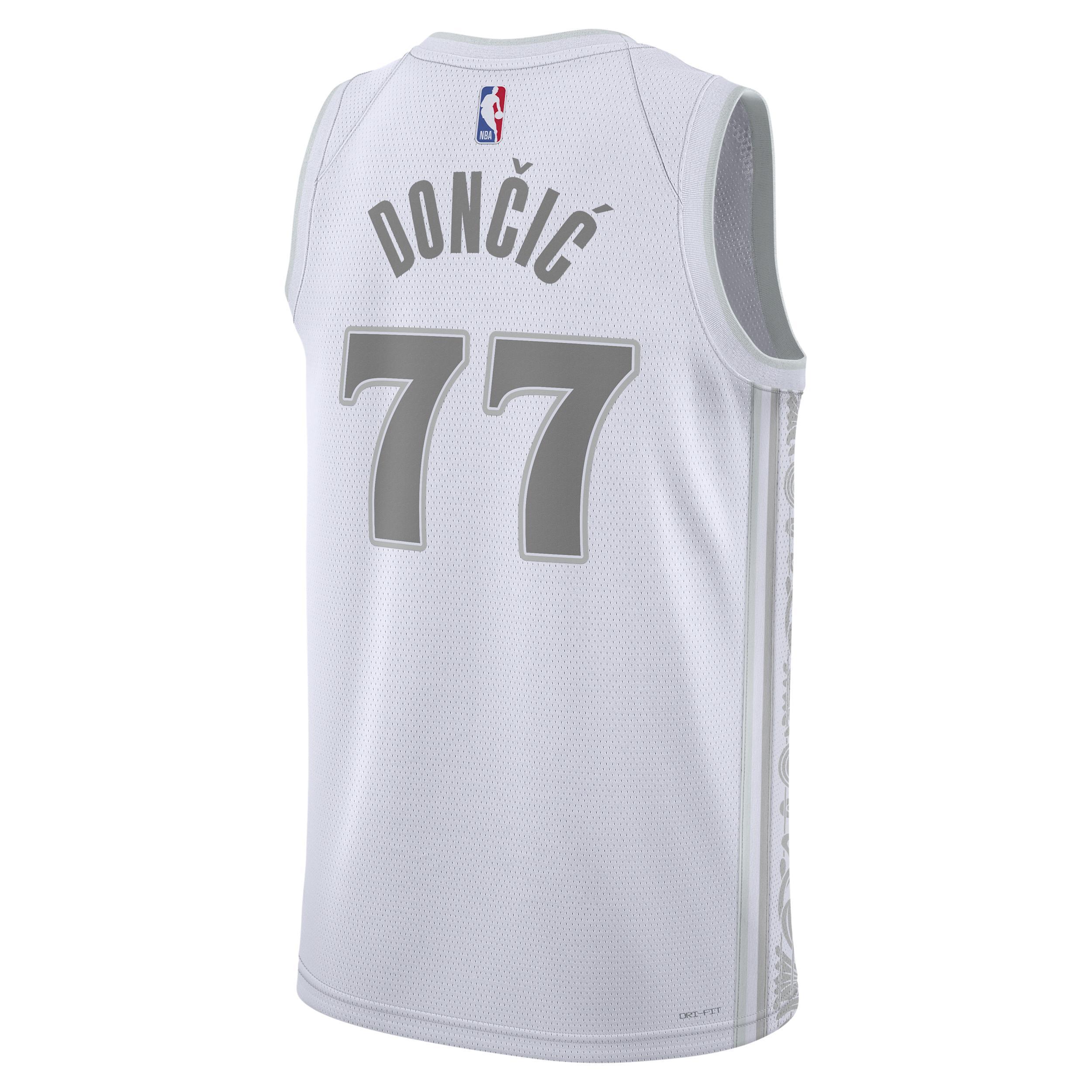 Luka Dončić Dallas Mavericks 2024/25 City Edition Men's Nike Dri-FIT NBA Swingman Jersey Product Image