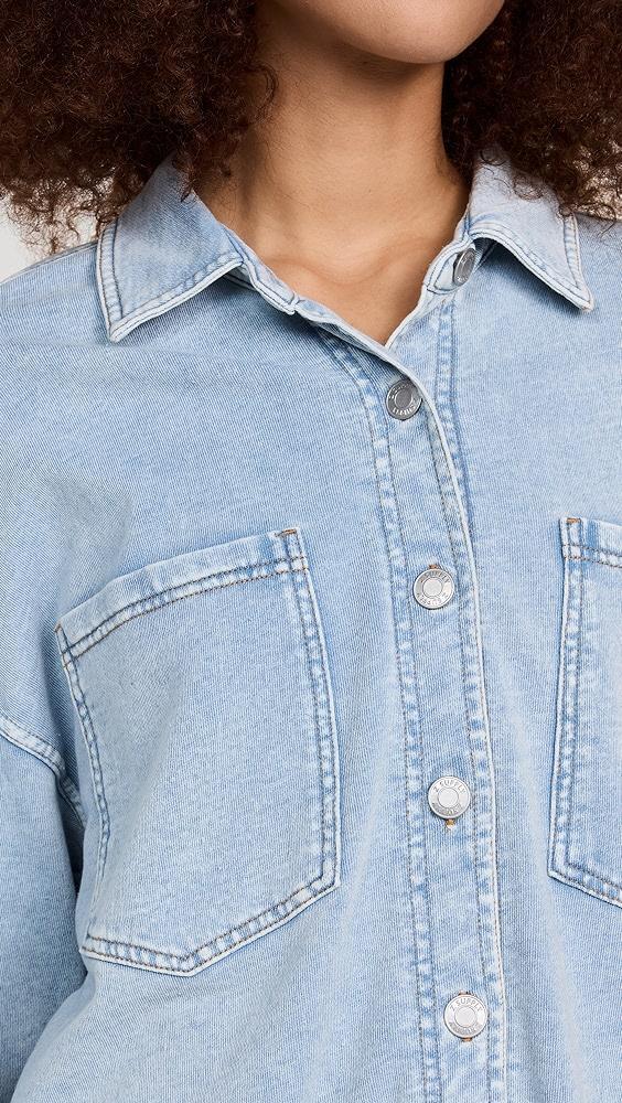 Z Supply All Day Knit Denim Jacket | Shopbop Product Image