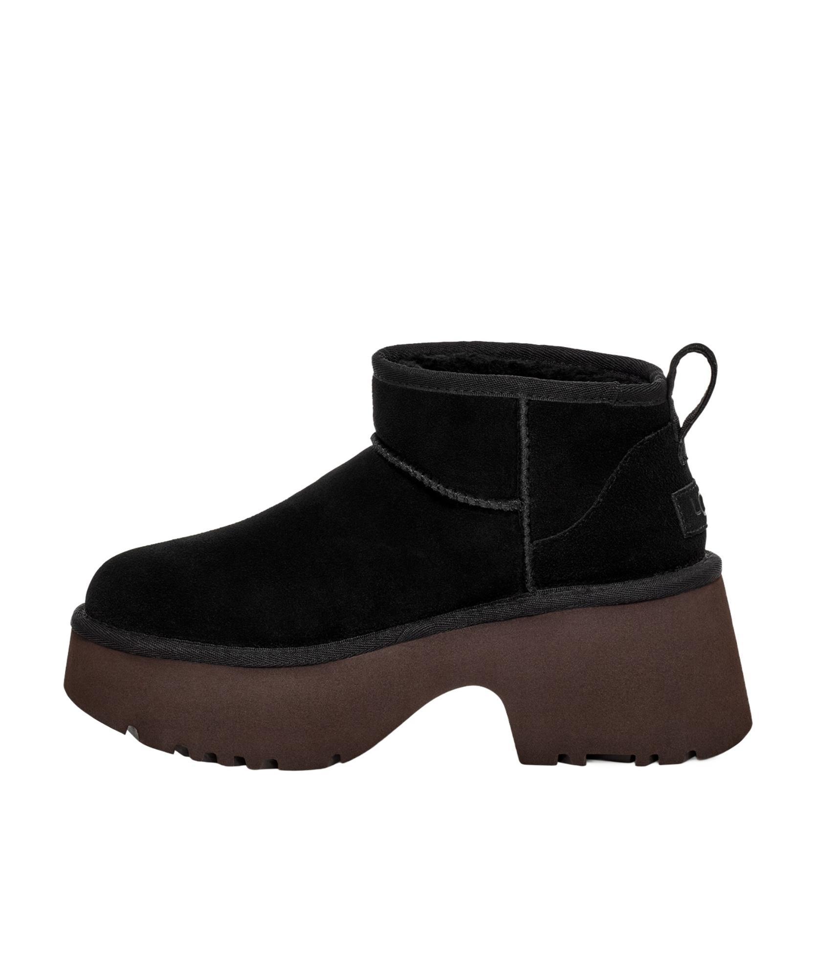 UGG Classic Ultra Mini New Heights Boots In Blk Product Image