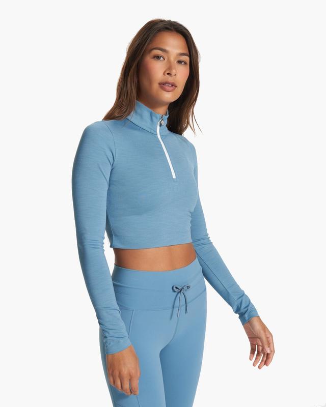 Lux Rib Half Zip Product Image