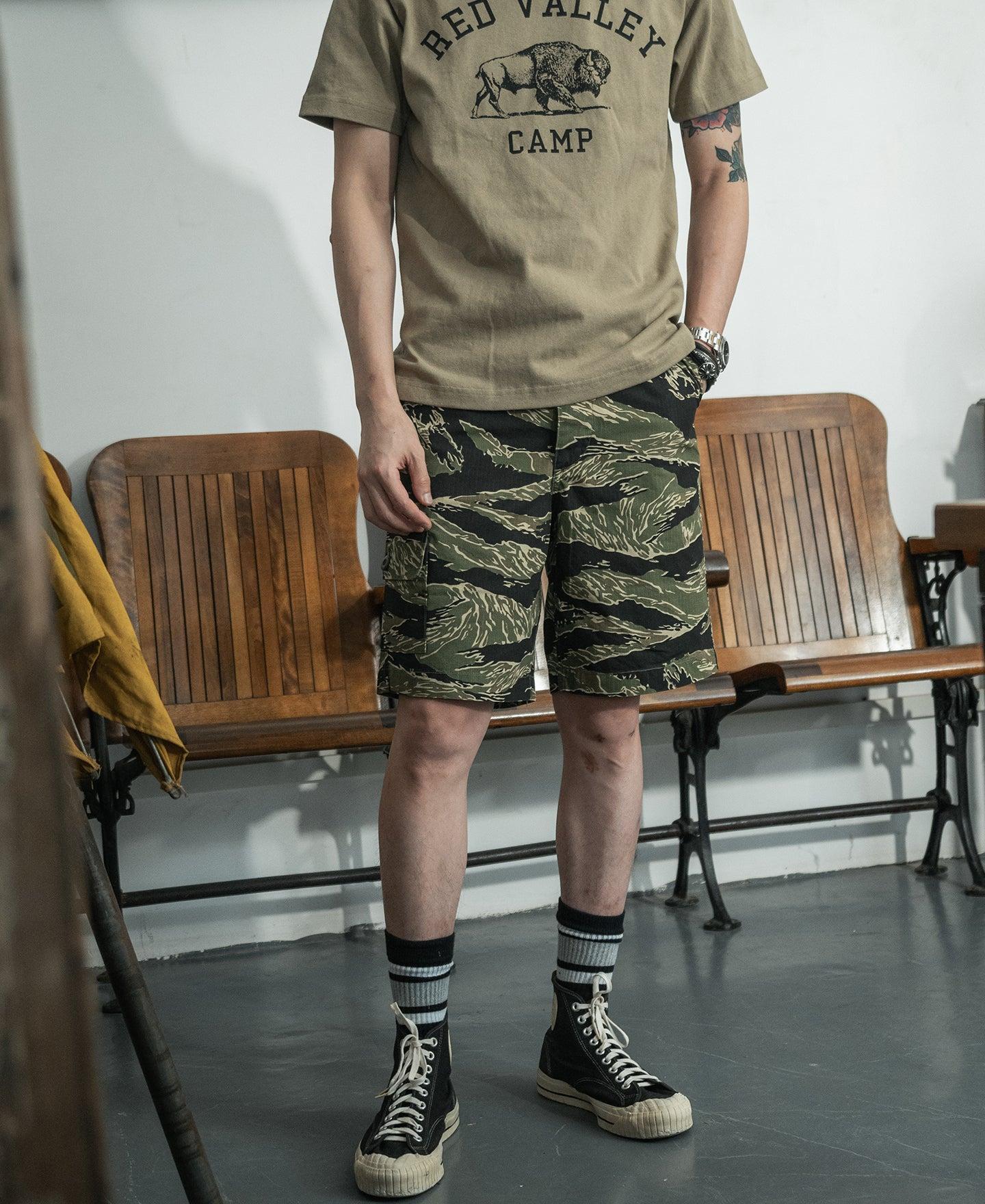 Vietnam War Tiger Camo Shorts Product Image