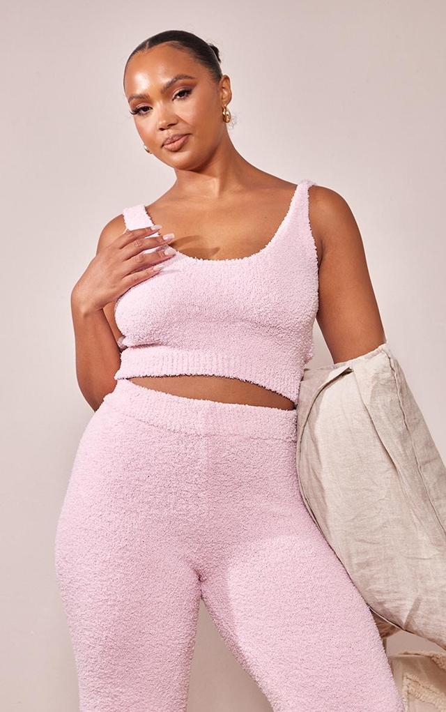 Plus Pink Cosy Longline Bralette Product Image