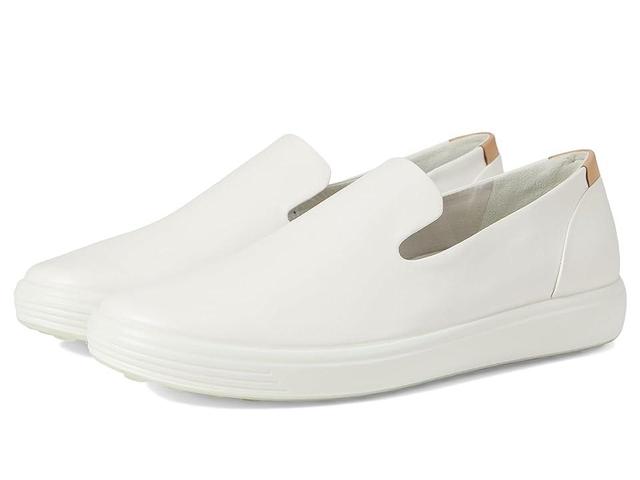 ECCO Soft 7 Slip-On Sneaker Powder) Women's Shoes Product Image