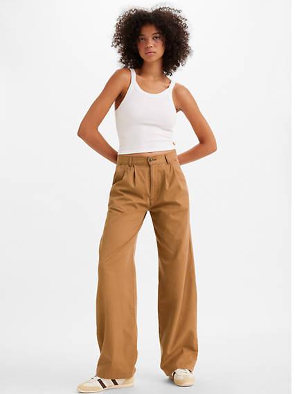 Levi's Rise Pleated Baggy Trouser Pants - Women's Product Image