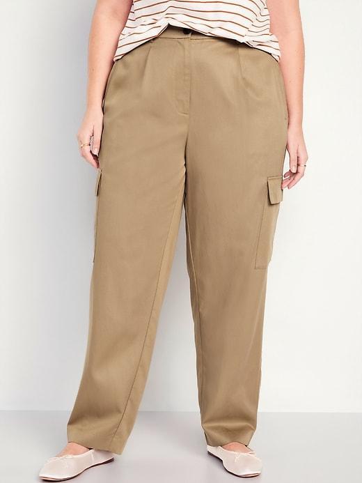 Extra High-Waisted Taylor Cargo Pants Product Image