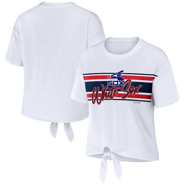 Womens WEAR by Erin Andrews Chicago Sox Front Tie T-Shirt Product Image