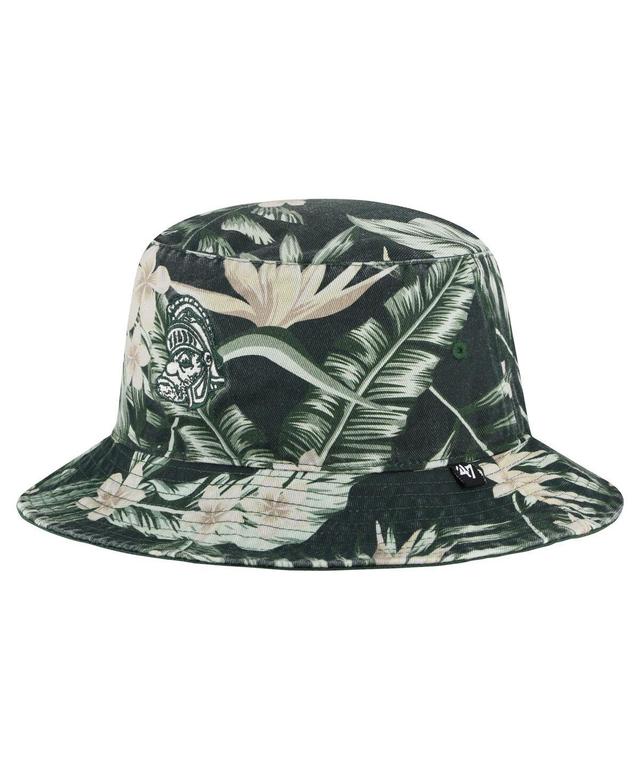 Mens 47 Brand Green Michigan State Spartans Tropicalia Bucket Hat Product Image