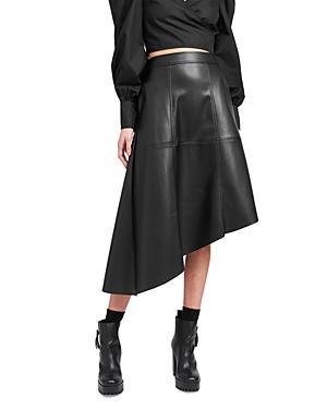 Womens Dawn Asymmetric Midi Skirt Product Image