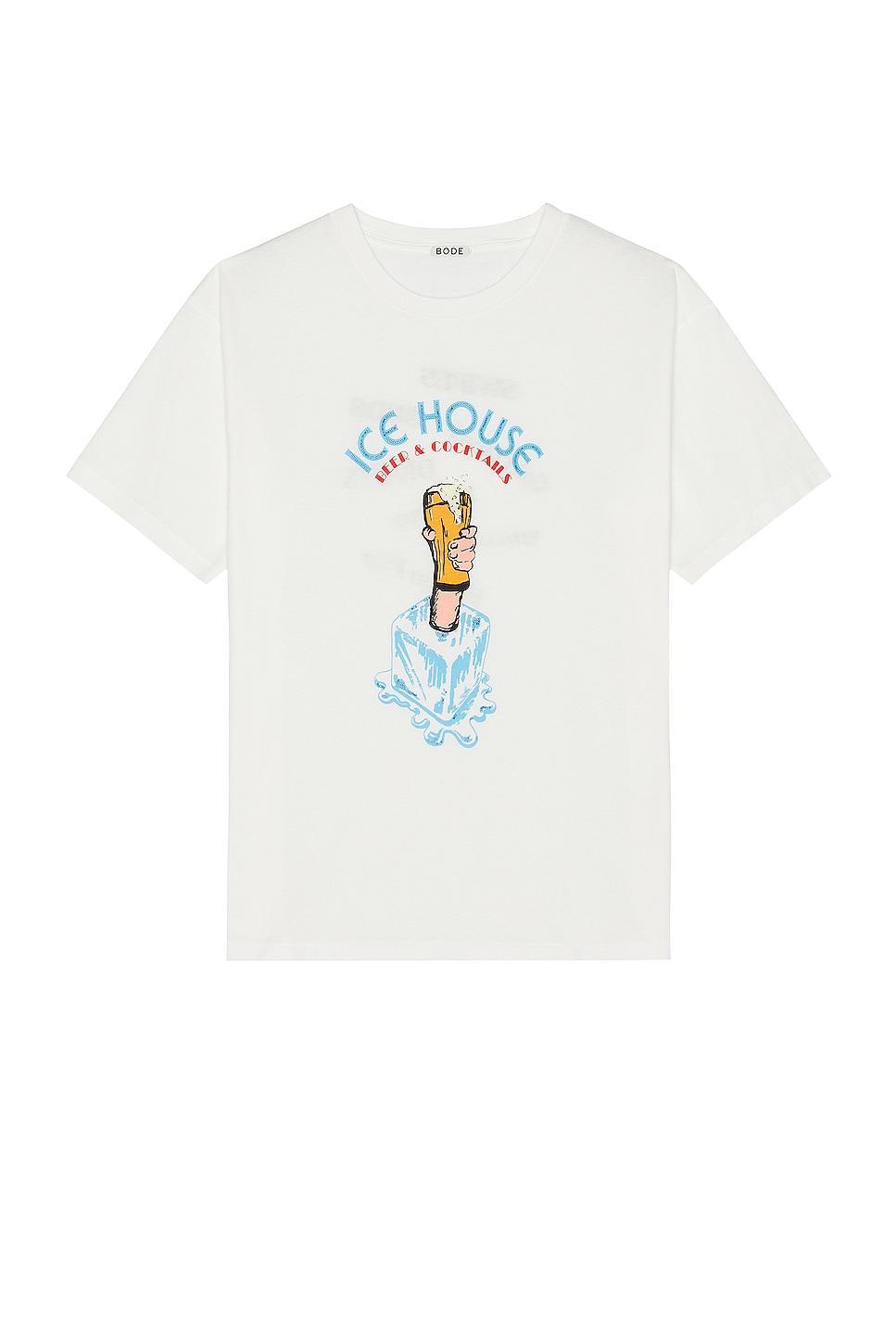 BODE Ice House T-shirt Cream. (also in ). Product Image