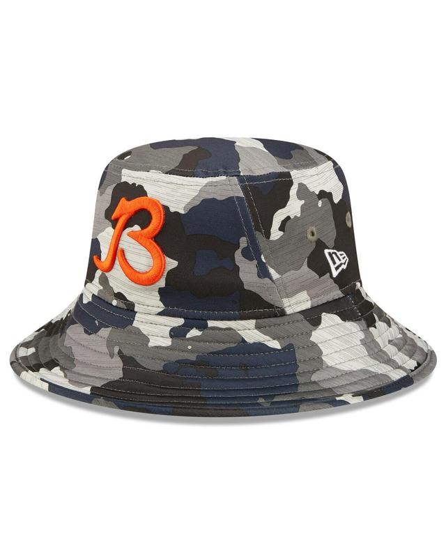 Mens New Era Camo Chicago Bears 2022 Nfl Training Camp Official Script Bucket Hat Product Image