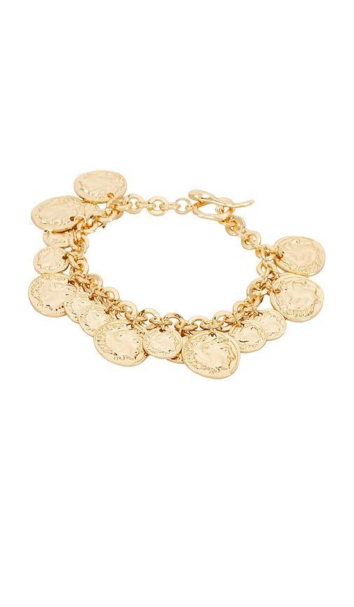 Coined Charm Bracelet Product Image