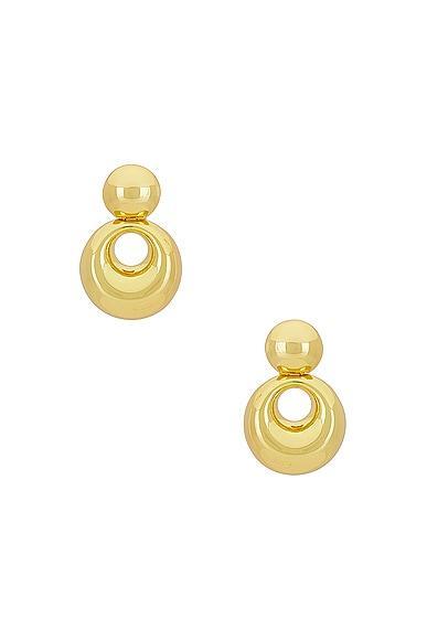 Medallion Drop Earrings Product Image