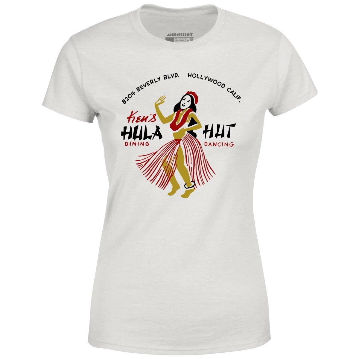 Ken's Hula Hut - Hollywood, CA - Vintage Tiki Bar - Women's T-Shirt Female Product Image