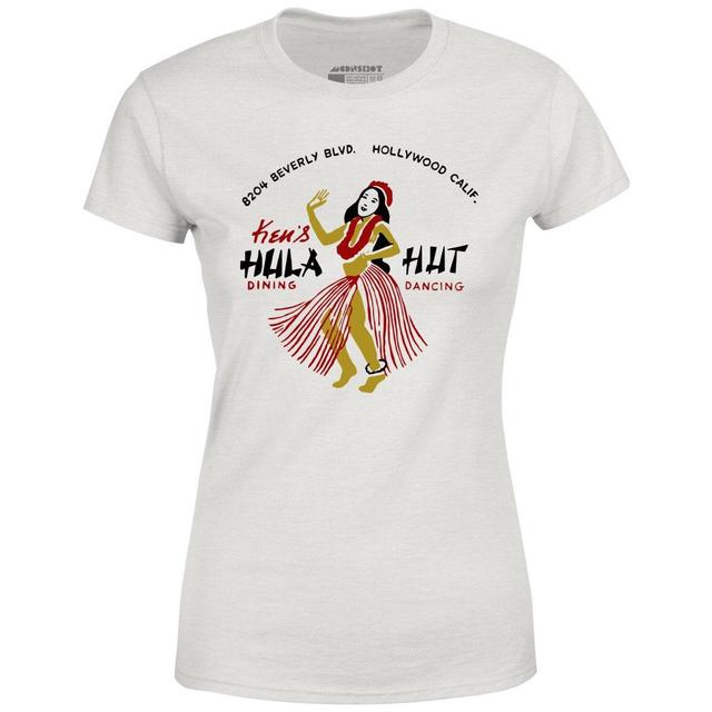 Ken's Hula Hut - Hollywood, CA - Vintage Tiki Bar - Women's T-Shirt Female Product Image