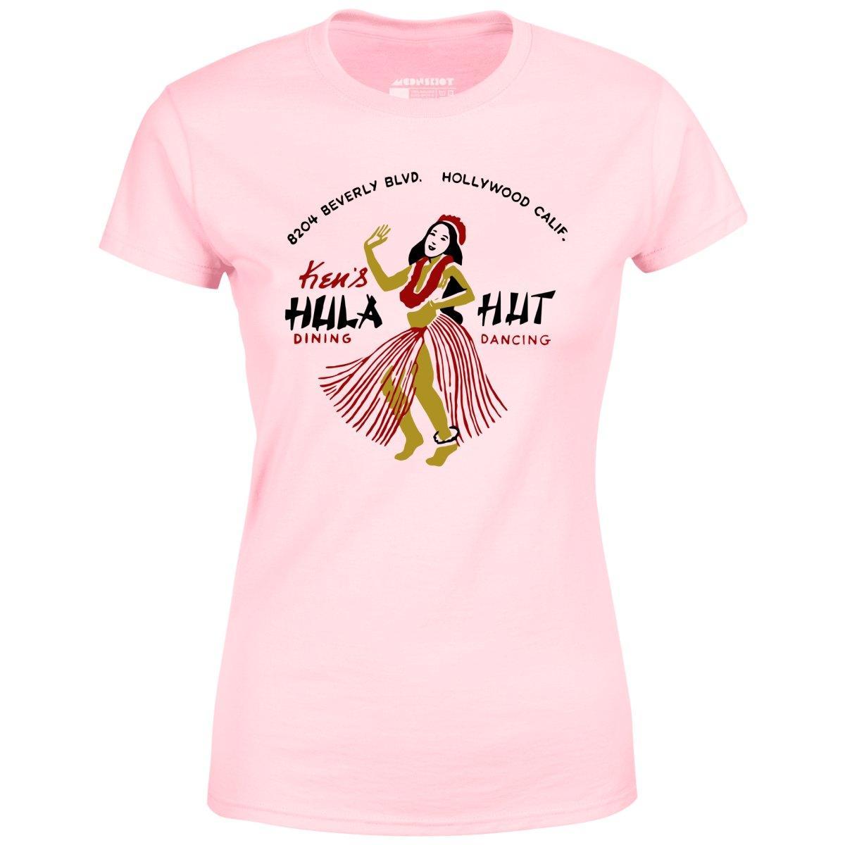 Ken's Hula Hut - Hollywood, CA - Vintage Tiki Bar - Women's T-Shirt Female Product Image