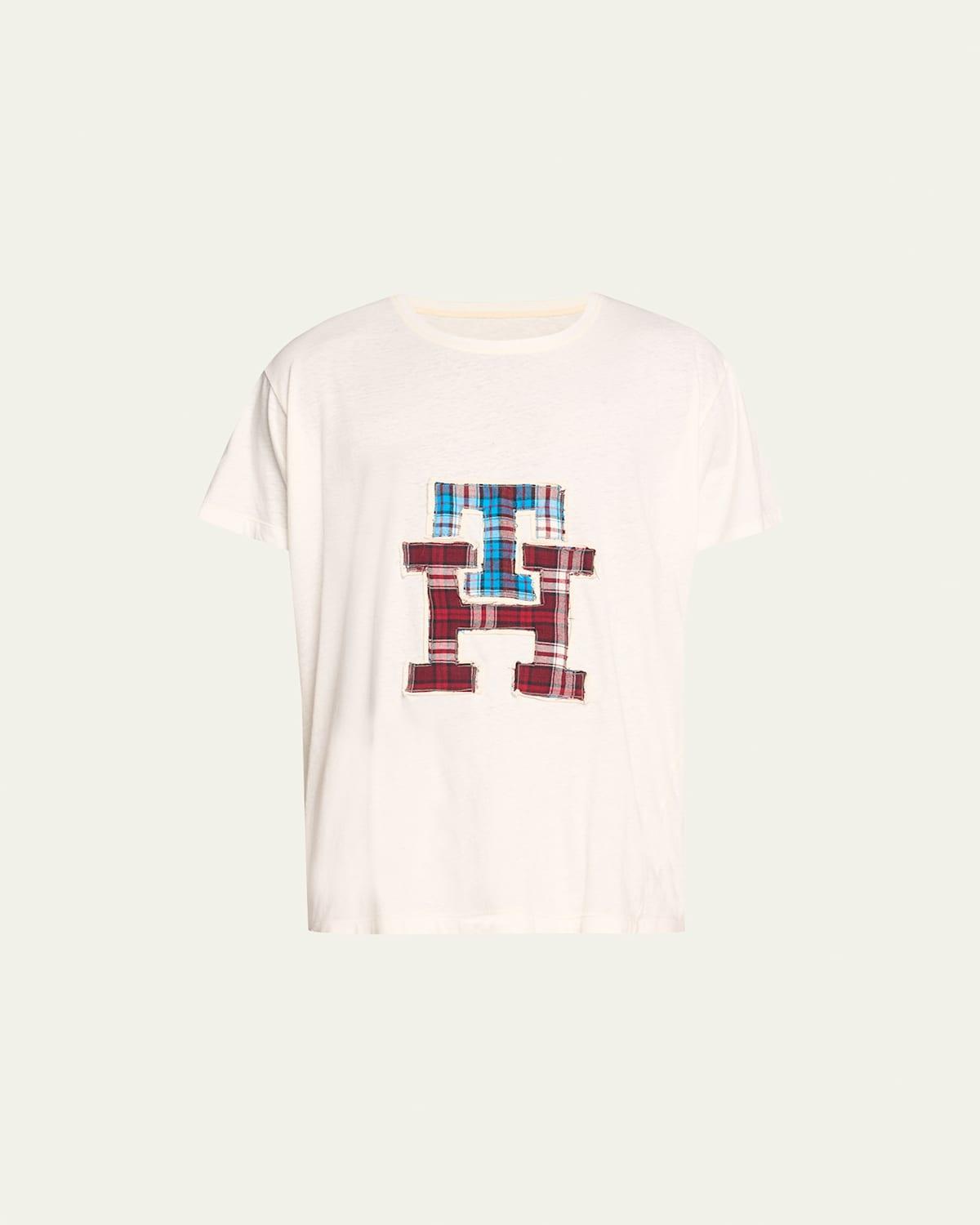 Mens TH Plaid Scraps T-Shirt Product Image