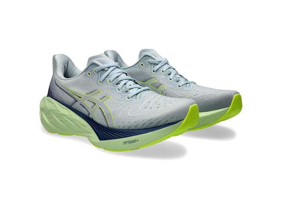 ASICS Men's Novablast 4 (Cool Grey/Blue Expanse) Men's Shoes Product Image