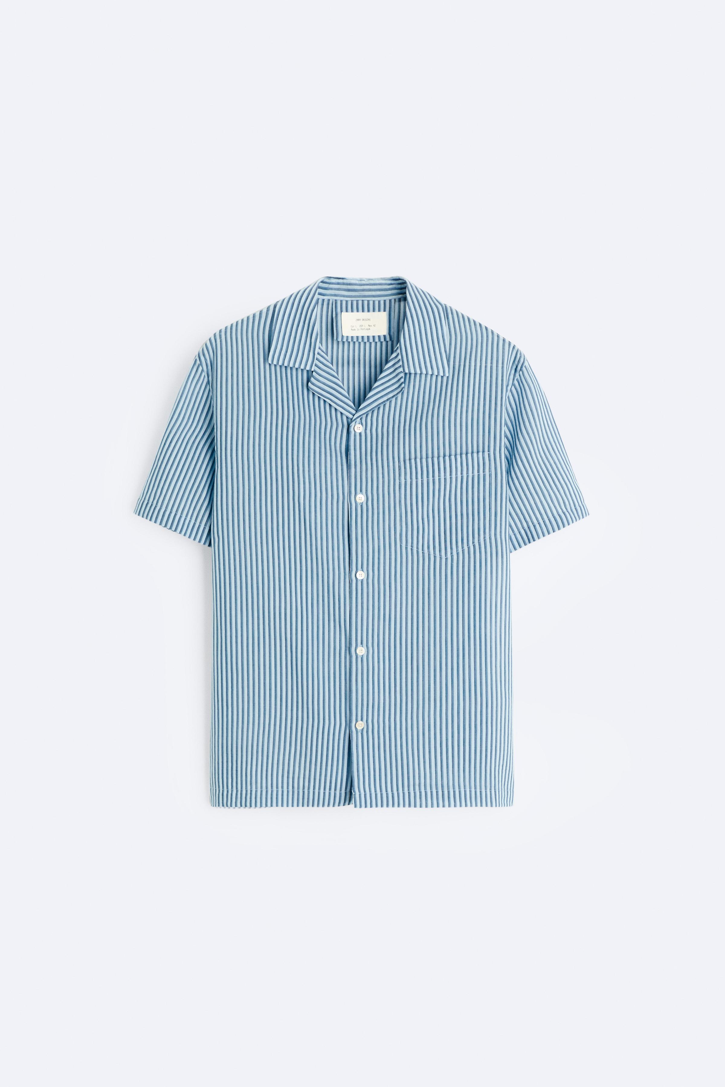 SILK - COTTON STRIPED SHIRT Product Image