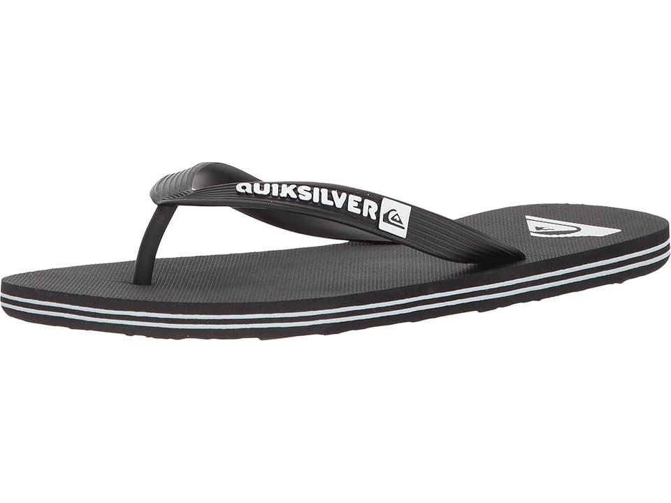 Quiksilver Mens Molokai Flip Flops - Black/black Product Image