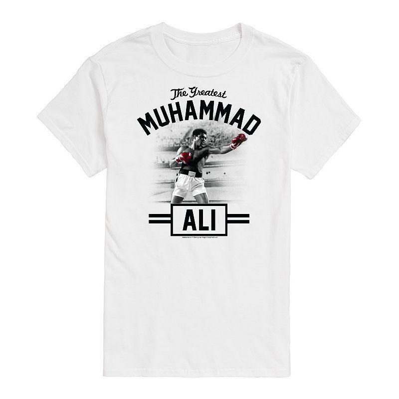 Mens Muhammad Ali Standing Tall Tee Beige Product Image